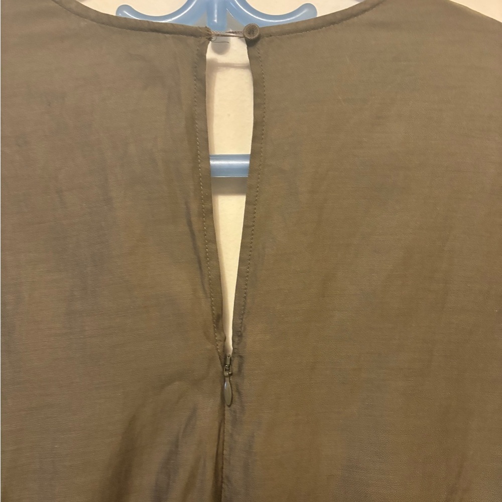 BCBGMAXAZRIA Olive Green Women's Jumpsuit - Picture 6 of 9